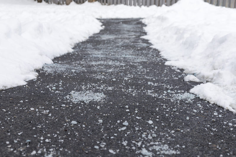 Salt management can make walking surfaces around your commercial property safer for tenants and their guests.