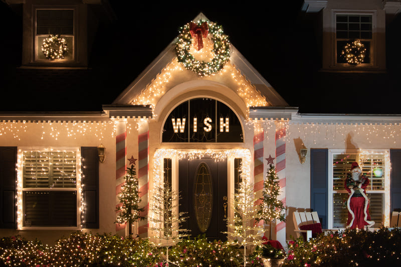 This blog highlights 5 reasons why you should hire a pro to put up your holiday lights.